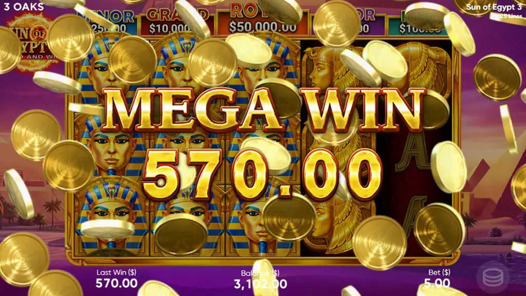 Sun Of Egypt 3 Mega Win