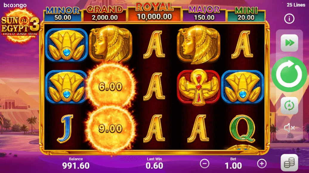 Sun Of Egypt 3 Slot